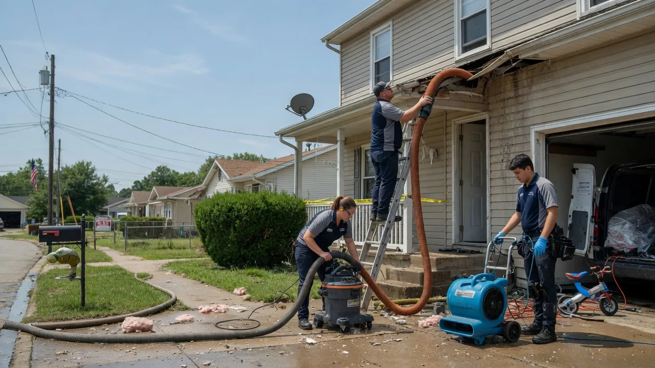 Water Damage Restoration in Fayetteville, TX near me
